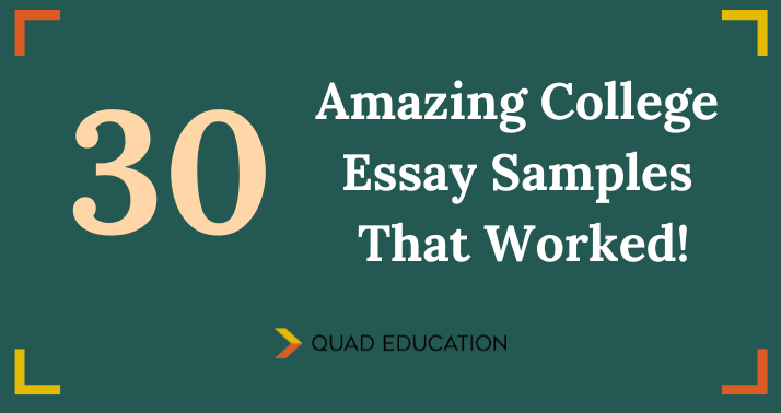 30 Amazing College Essay Examples From Top Universities